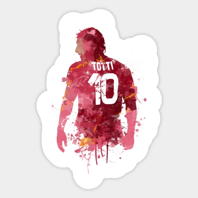 Francesco Totti - Roma Legend Sticker by FootballArcade